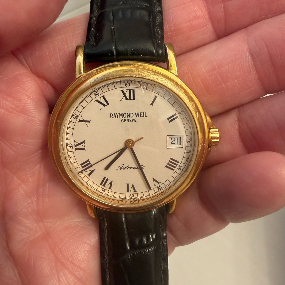 Raymond Weil 18k Gold Watch